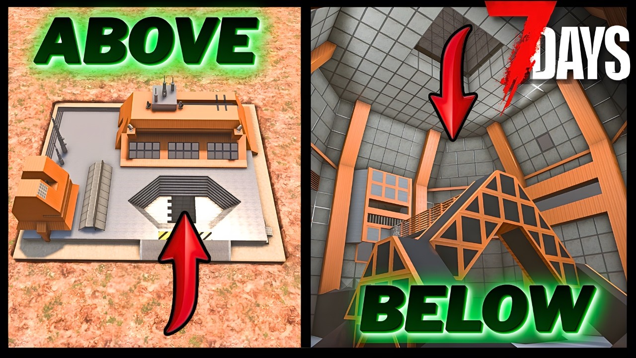 Sci-fi Bedrock Base | 7 Days to Die