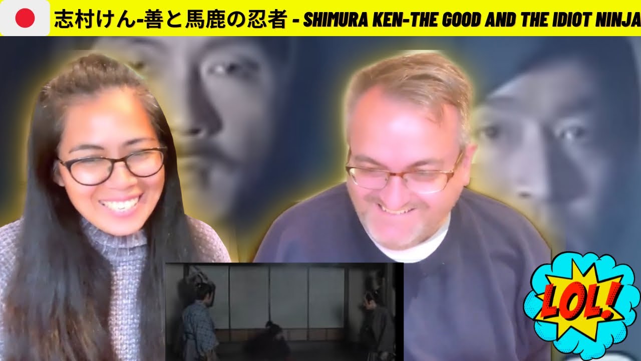 志村けん-善と馬鹿の忍者 - Shimura ken-the good and the idiot ninja -DANISH REACTION🤣😍👏