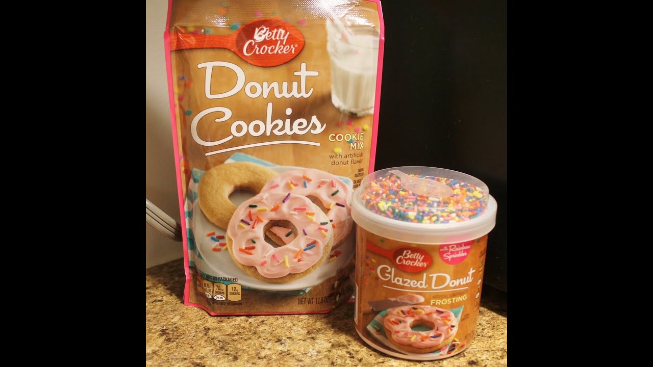 New Betty Crocker Donut Cookies Taste Test & Review
