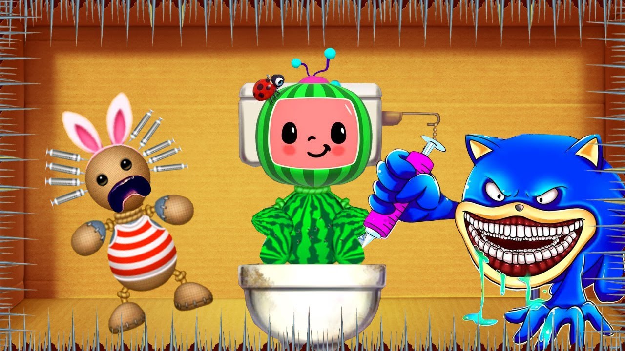 Toilet vs The Buddy & Shin Sonic, Pingfong | KICK THE BUDDY