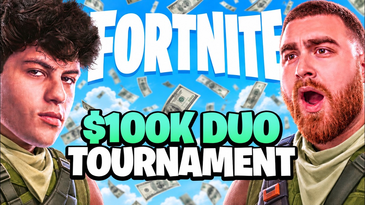 LosPollosTV And Stable Ronaldo $100K STREAMER Fortnite Tournament!