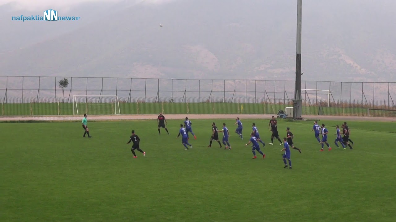 Γ' Εθνική: Φάσεις και γκολ του αγώνα Μακεδονικός Σιάτιστας - Ναυπακτιακός. 1-2