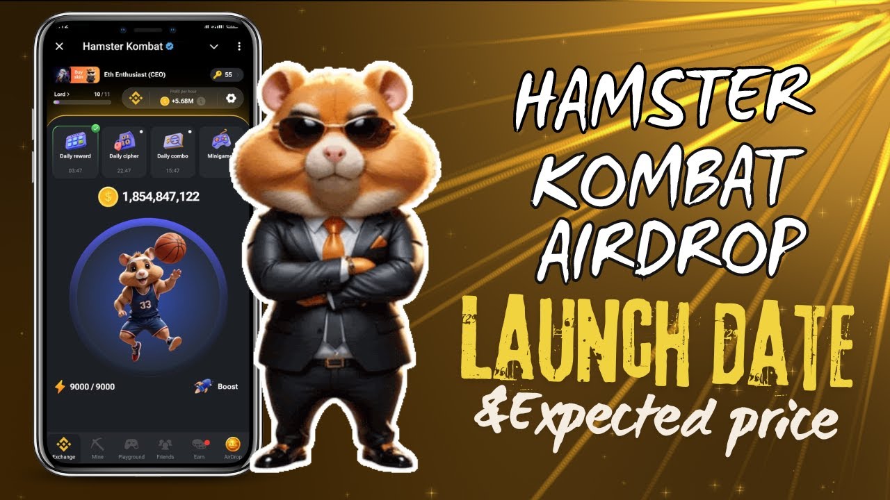 Hamster Kombat Launch Date Confirmed! Price Predictions & How to Prepare for the Airdrop