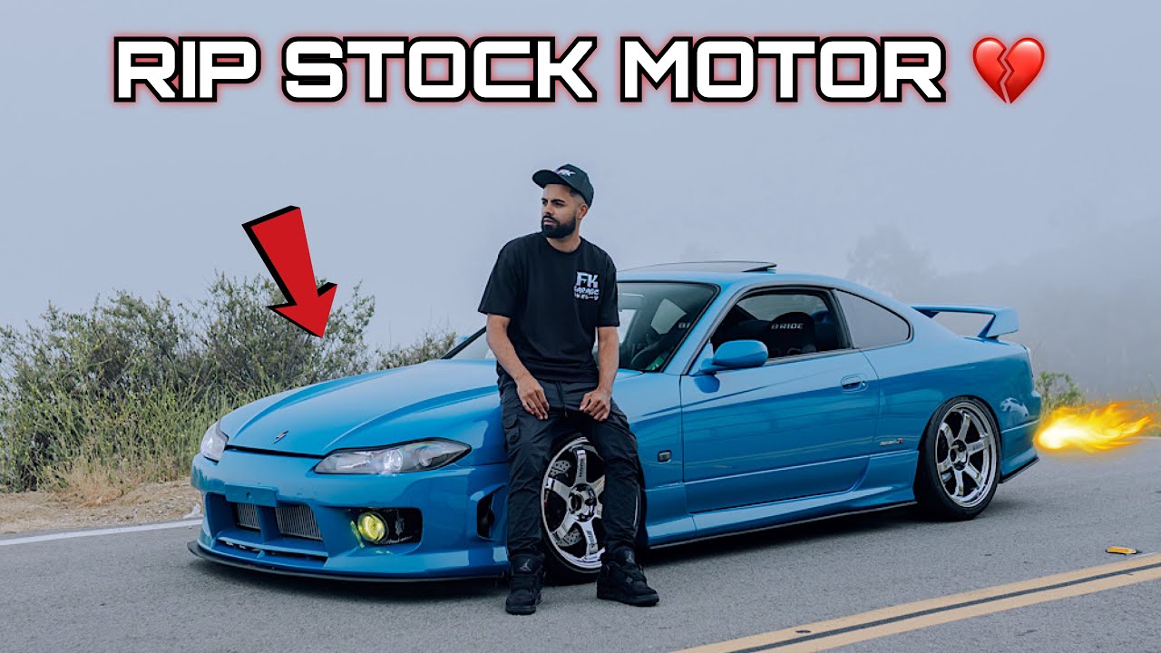 My S15 Engine Blows Shooting Flames 🤯