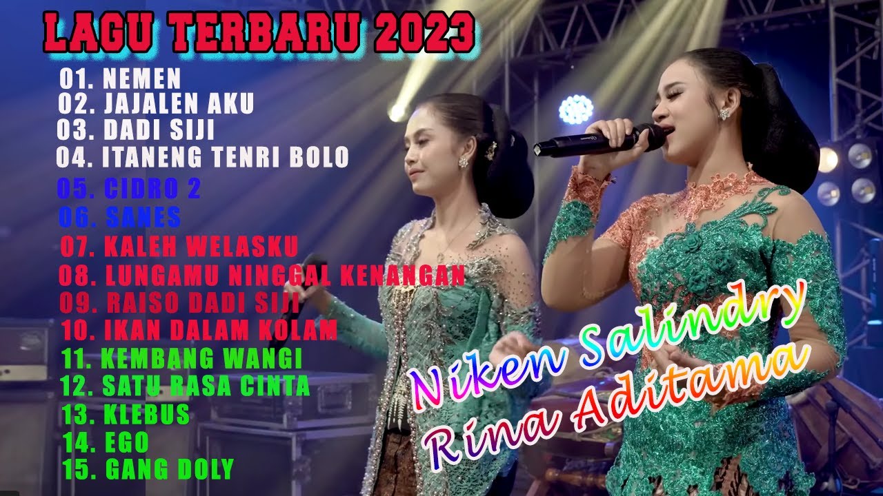 FULL ALBUM NIKEN SALINDRY Feat Rina Aditama | NEMEN - JAJALEN AKU #laguviral #lagu2023 #laguterbaru