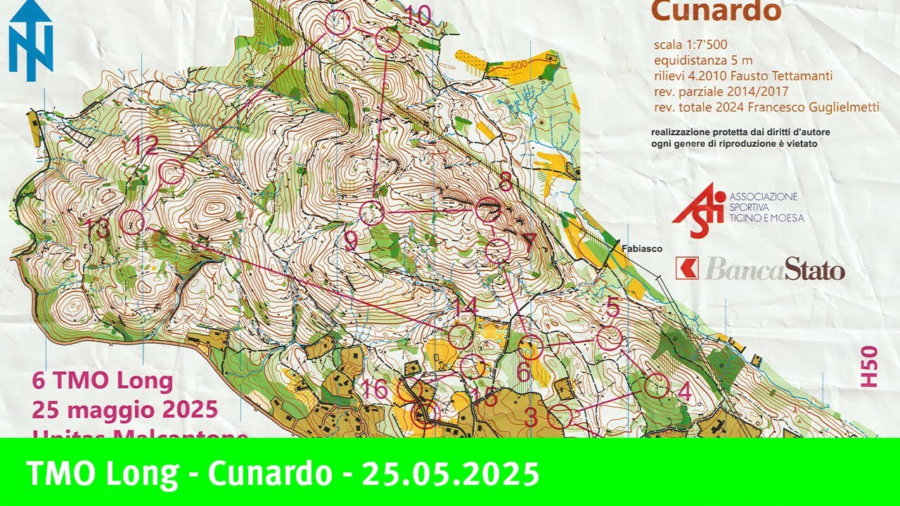 TMO Long - Cunardo - 25.05.2025 - Orienteering