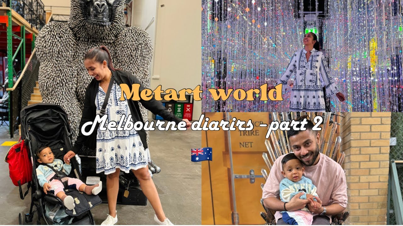 Melbourne ඇව්ත් මුලින්ම කරපු දේ | යකඩ වලින් මෙච්චර දෙයක් 😍 | Train එකත් miss උනා | Sachini & Isuru