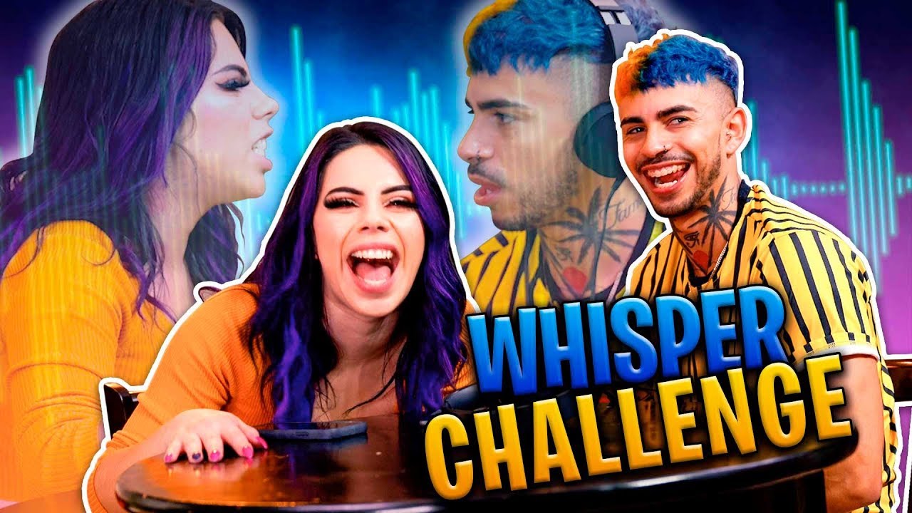 Whisper Challenge a la Mexicana | Lizbeth VS Jaime