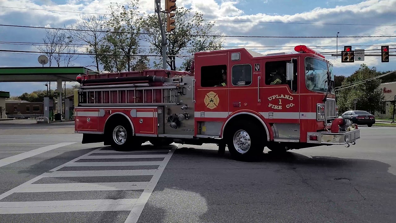 Brookhaven Pa Working fire Responses  (Q,Horn,Powercall)