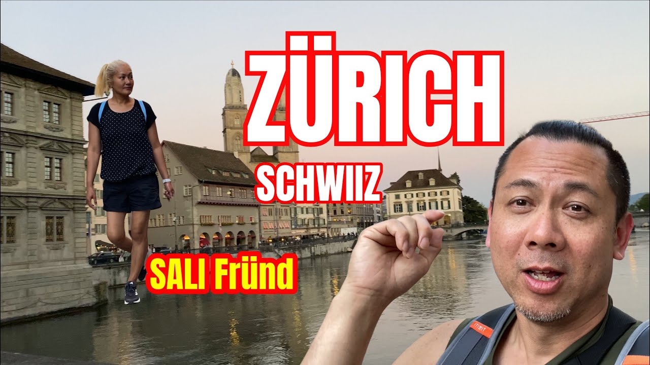Walking in Zurich 🇨🇭 | Exploring the City of Rivers, Fountains & Views