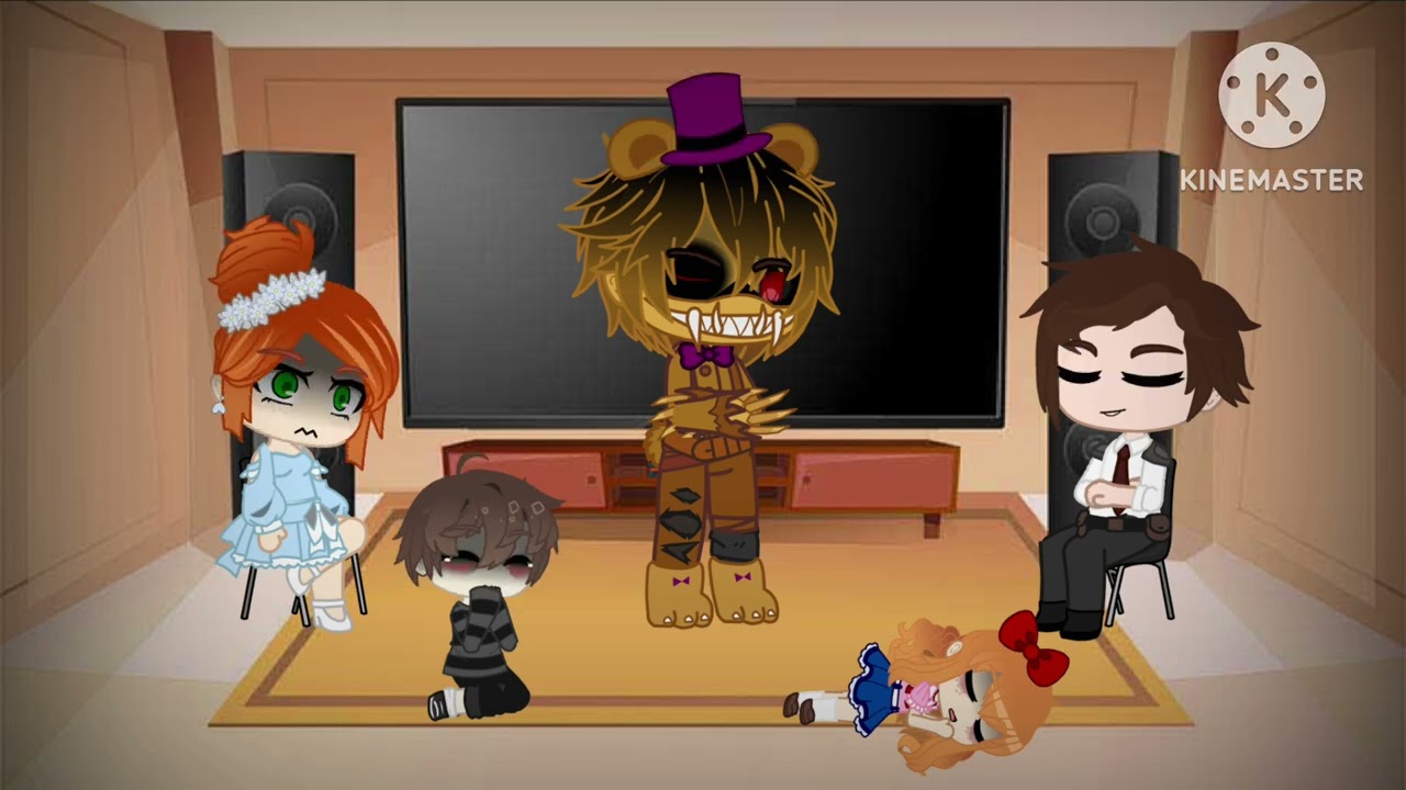 Past Afton Family React (NIGHTMARE MIKE ORIGIN) *TEST*