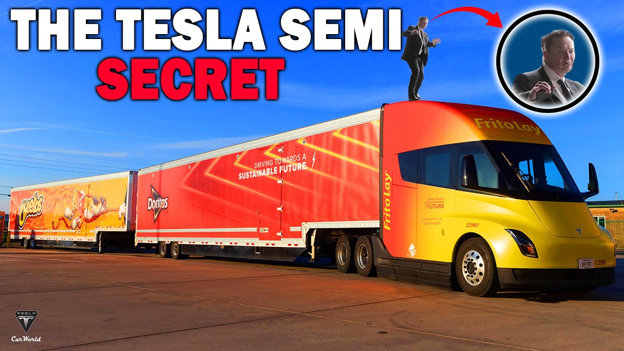 Илон Маск и Tesla представили ВСЕ последние обновления для своего грузовика-тягача 2023 года! (MIX)