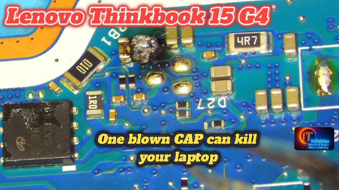 Lenovo ThinkBook 15 G4 Dead? The Hidden Short That Killed the Laptop Instantly… Fixed!