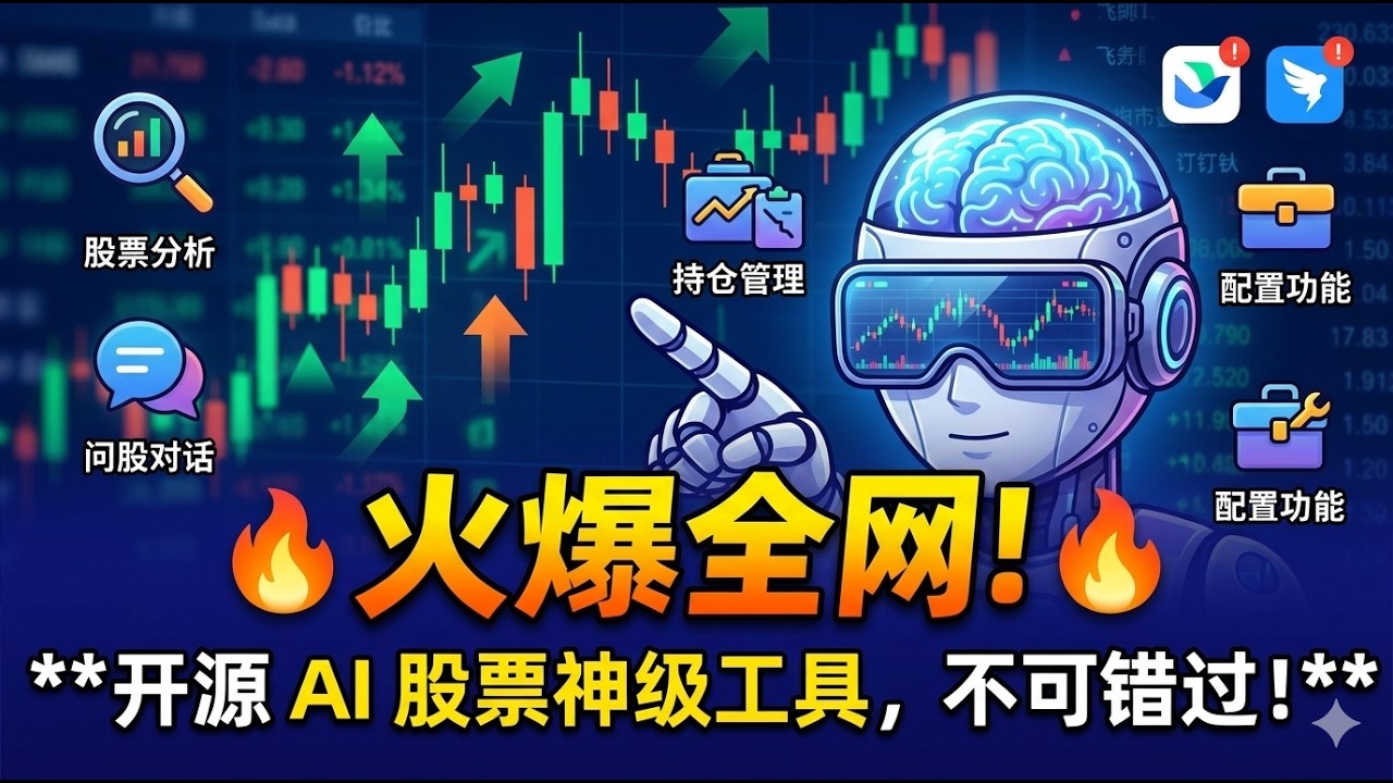 【开源推荐】AI 炒股神器来了！自动生成深度研报 + 飞书钉钉推送，手把手教你部署 daily_stock_analysis (支持AI分析/问股对话)