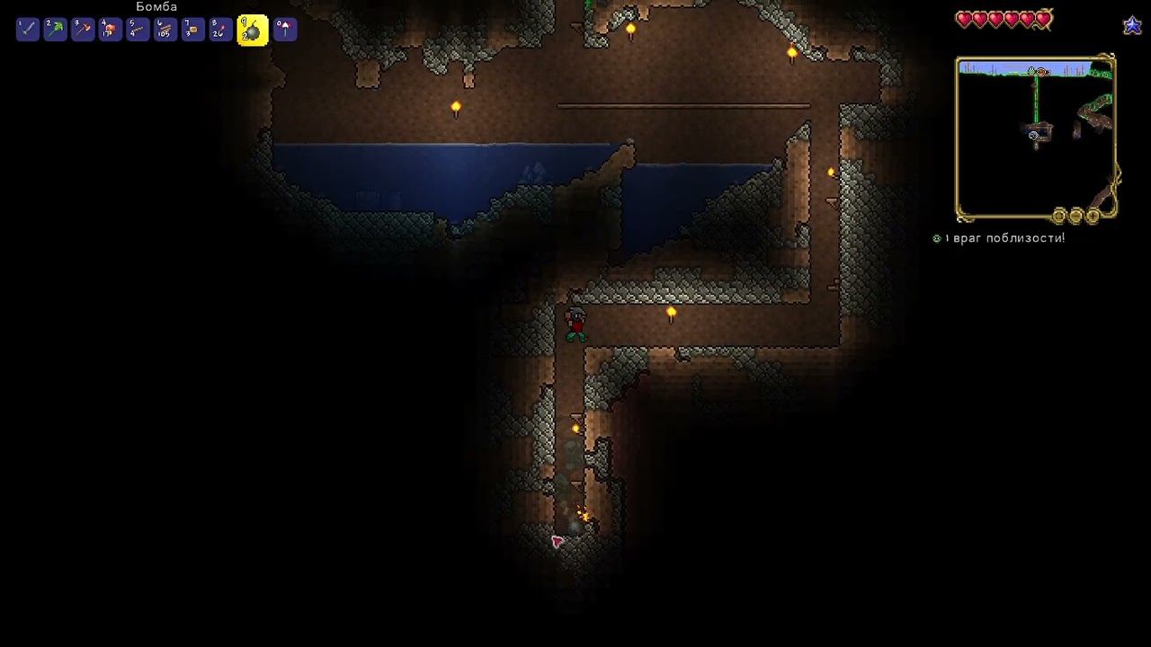 Terraria но это к сажеленею отрывок