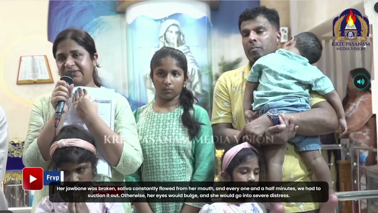 Bella's miraculous cure - Kreupasanam Testimonies | Marian Covenant | Father VP Joseph