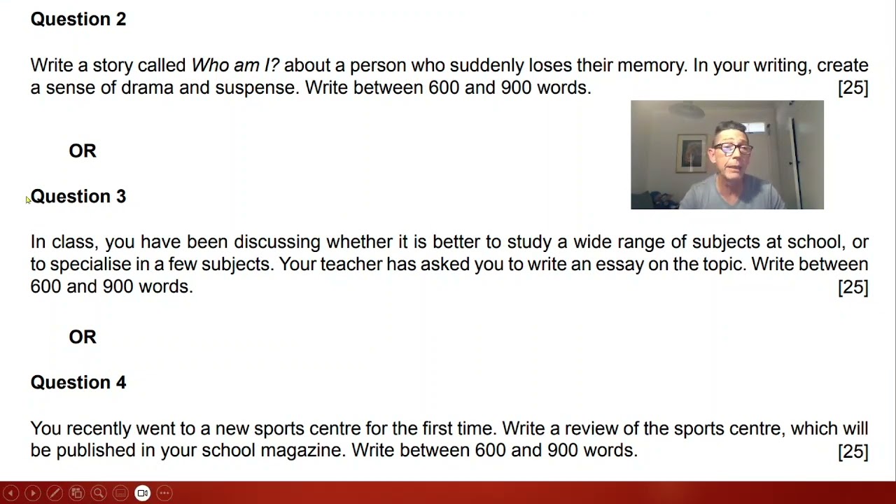 9093 AS Level English Paper 2 Question 2 Text Types