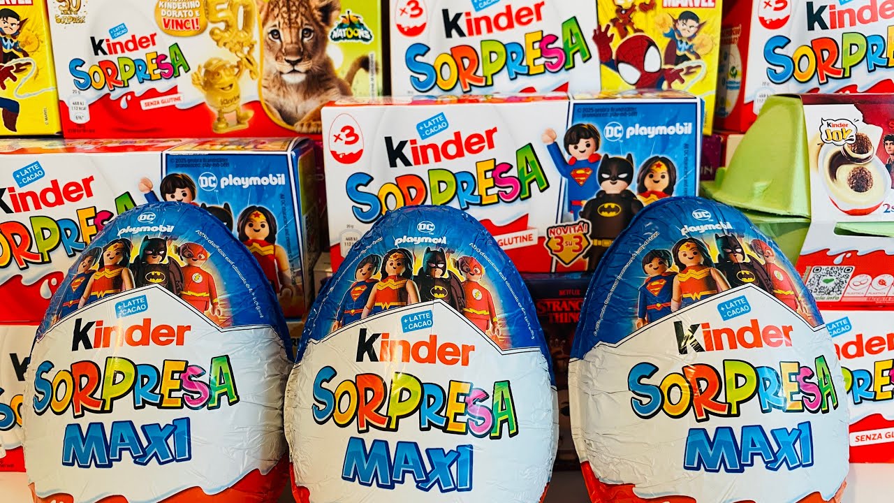 Playmobil Compilation Kinder Surprise ASMR Unboxing 