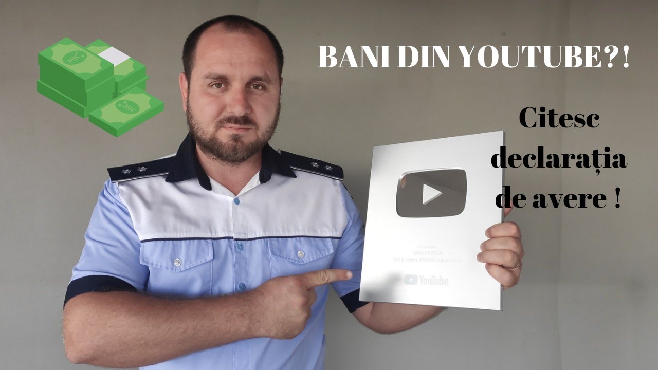 C&Acirc;ȚI BANI AM C&Acirc;ȘTIGAT DIN YOUTUBE IN 2 ANI?! *citesc declarația de avere