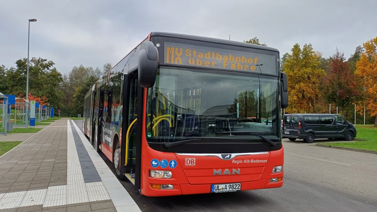 18 -⚡️Kickdown⚡️ Mitfahrt im MAN Lions City A23 E6 RAB ZugBus Friedrichshafen