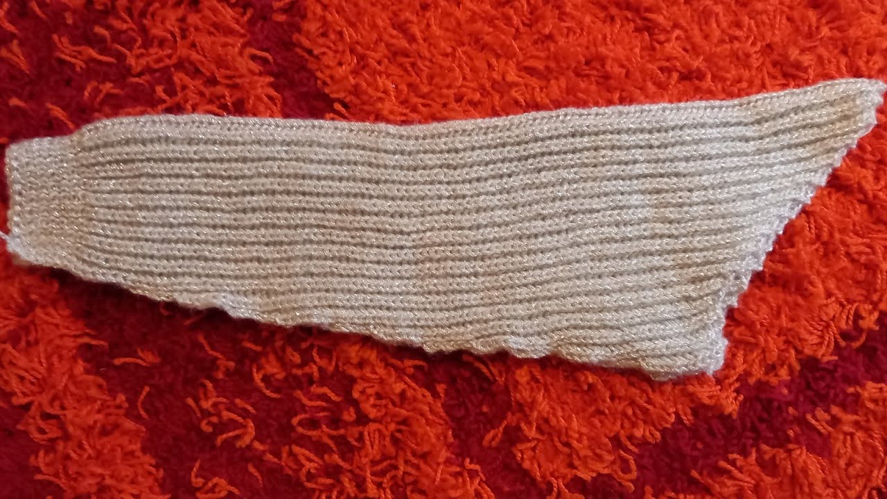 Tutorial,manecă tricotată!Gestrickter ărmel.Manica maglia.Manga de punto.Knitted sleeve.