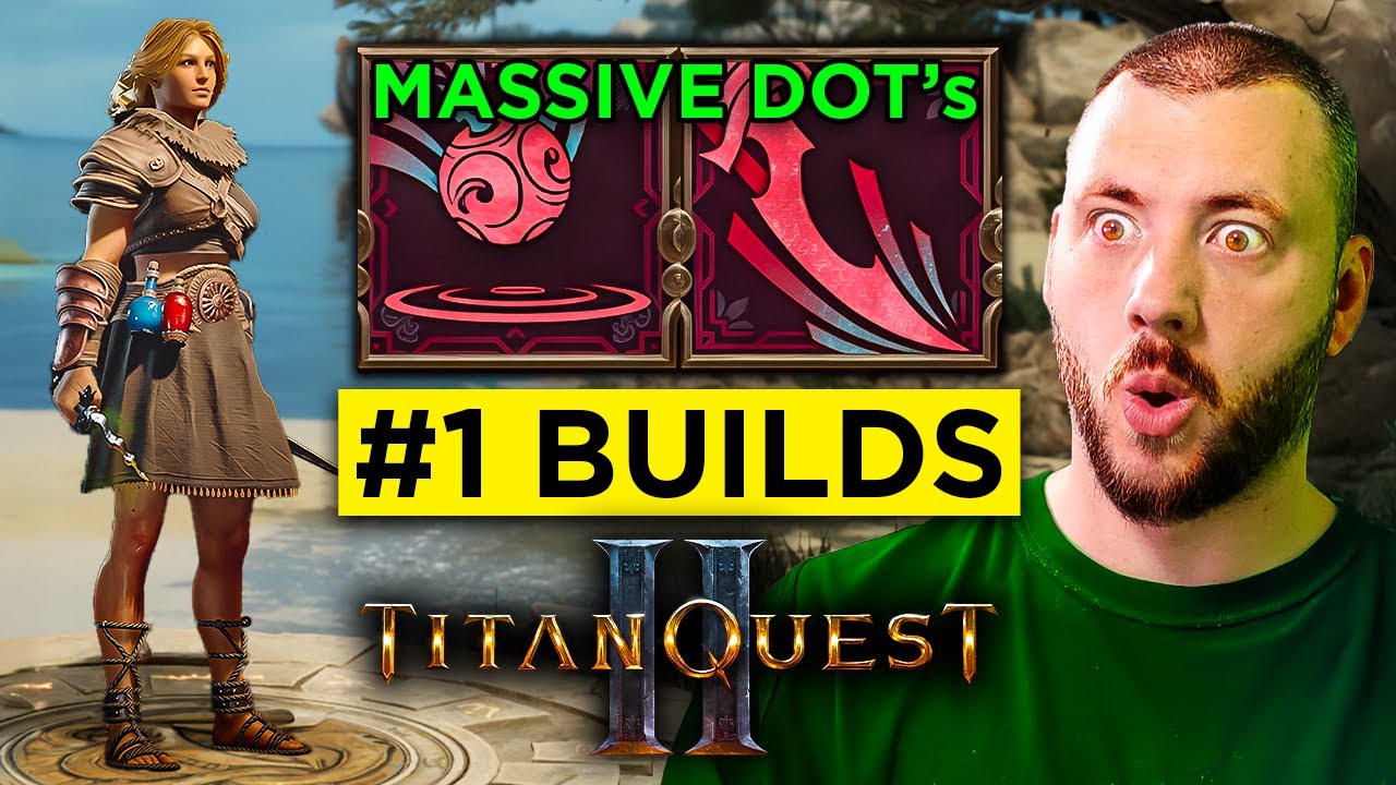 Bleed Poison Grenade - Breaking Titan Quest 2 with Overpowered Builds!