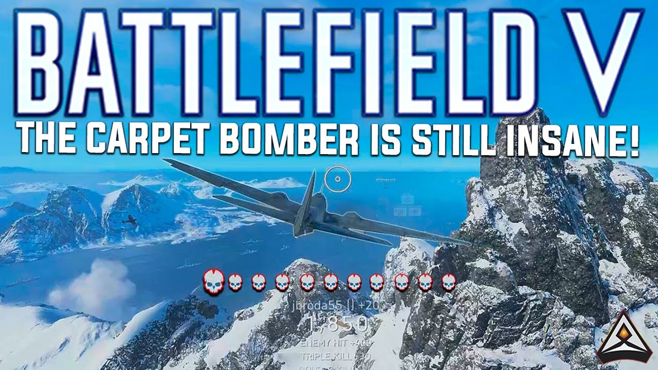 Этот бомбардировщик по-прежнему безумно силён в Battlefield 5...