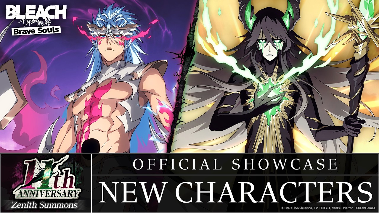 【Bleach: Brave Souls】Grimmjow, Ulquiorra【11th Anniversary Zenith Summons】