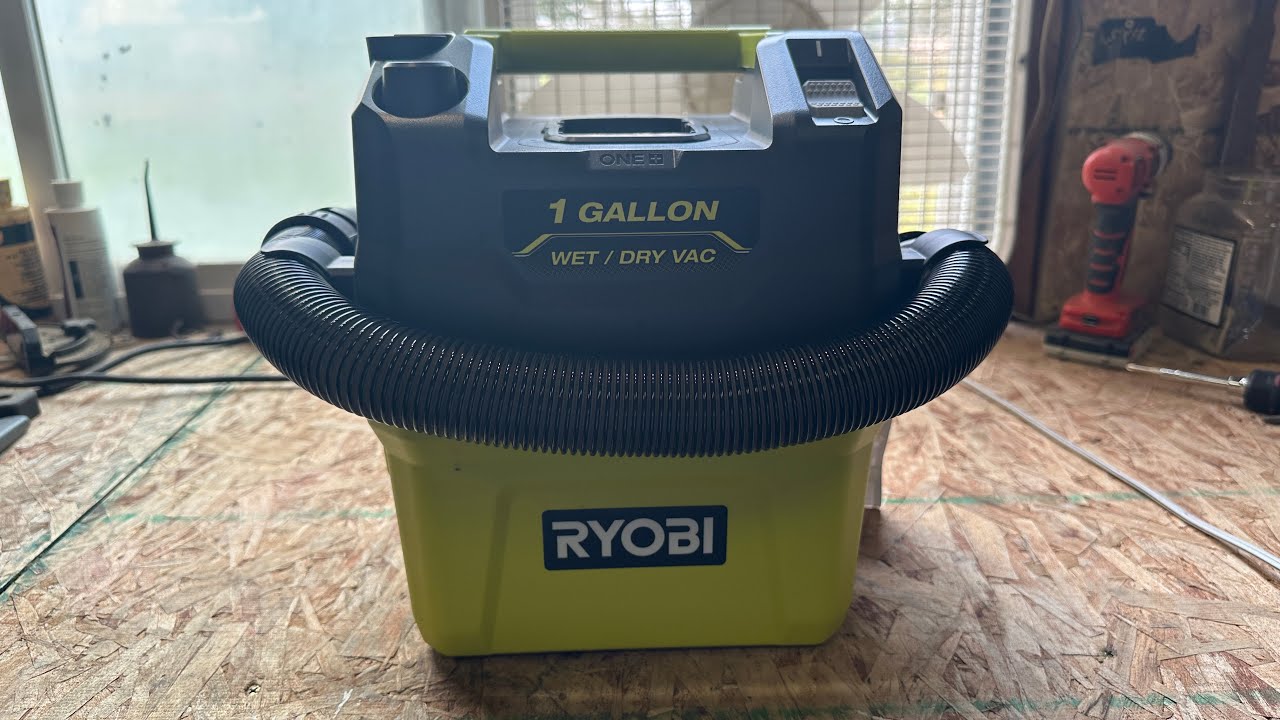 Беспроводной пылесос Ryobi объемом 1 галлон для влажной и сухой уборки. Стоит ли его оставлять?