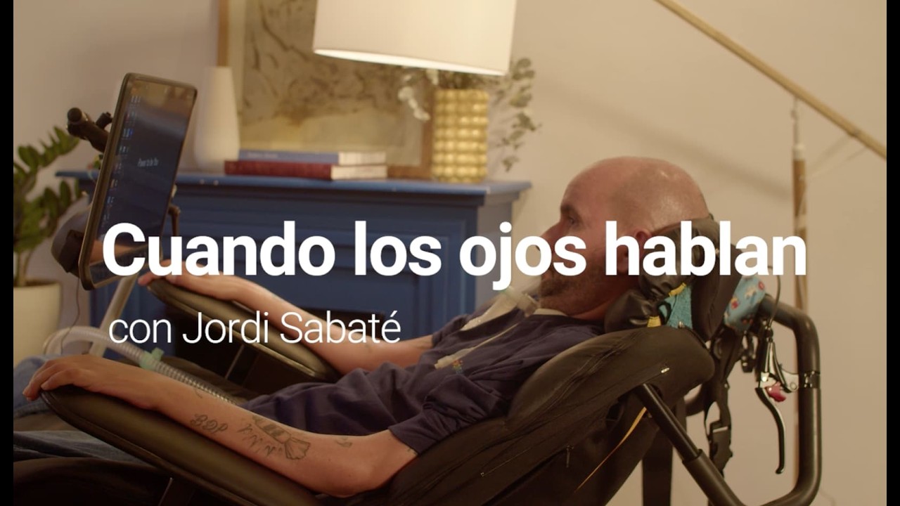Así es vivir comunicándose con los ojos | Entrevista a Jordi Sabaté