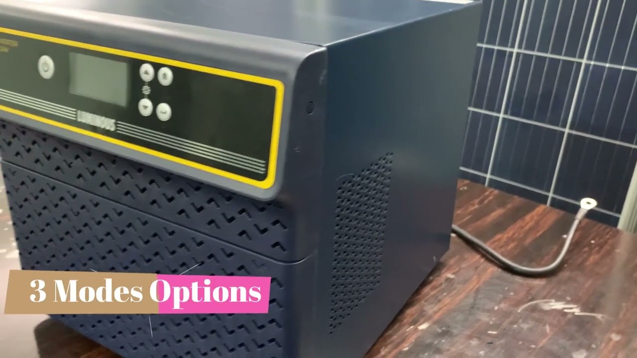 Top Solar Inverter for Home by Luminous | Solarverter 2kVA Hybrid Solar PCU | Latest Solar PWM PCU