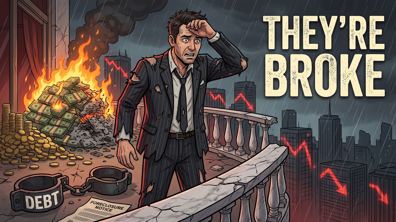 Why The Rich Are Going BROKE (At Record Rates)