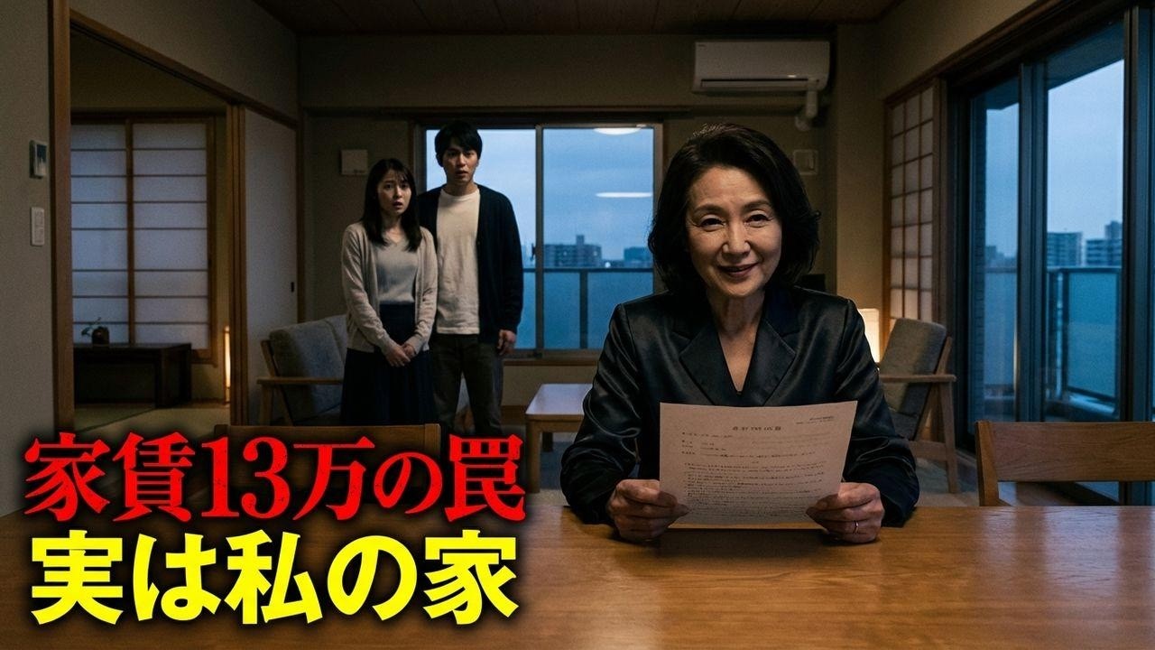 「月13万の家賃を払え」強欲な息子夫婦に契約書を突きつけられサインした私。翌日、家を追い出されたのは…【感動】