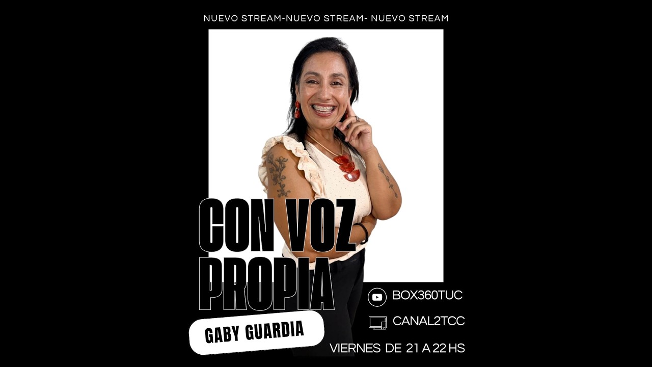CON VOZ PROPIA - GABY GUARDIA