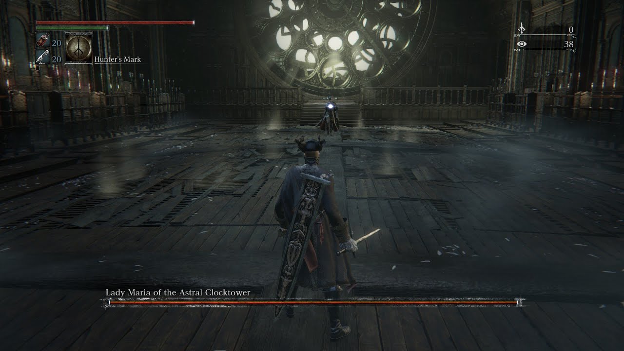Bloodborne : Lady Maria boss fight (Parry only)
