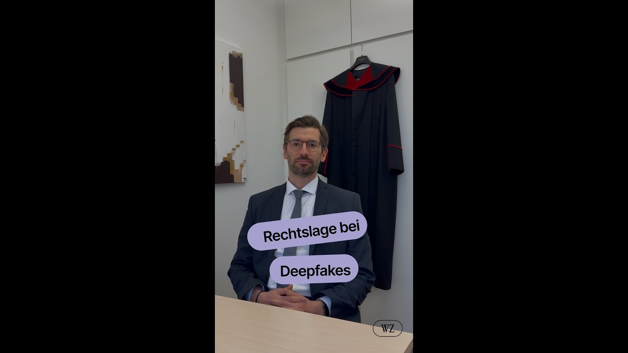 Rechtslage bei Deepfakes