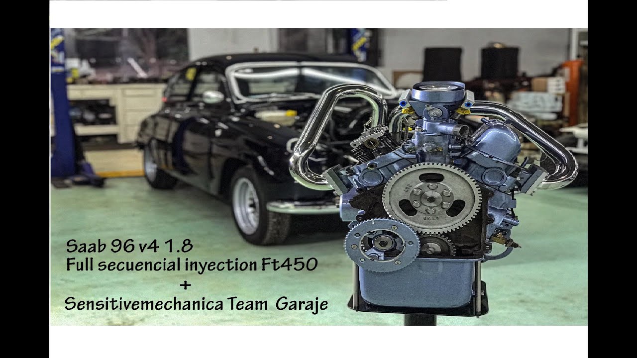 Sensitivemechanica Team Garaje - Saab 96 - v4 - 1.8 - 1967 #ft450 #fueltech