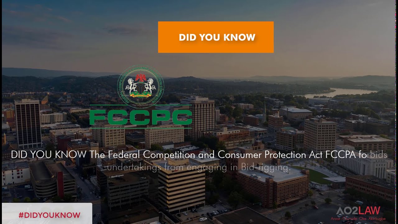 Did You Know || The FCCPA Forbids Undertakings from Engaging in Bid-rigging