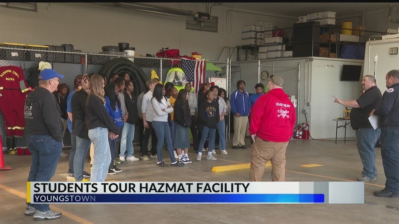 Local students get look at HAZMAT equipment, jobs of first responders