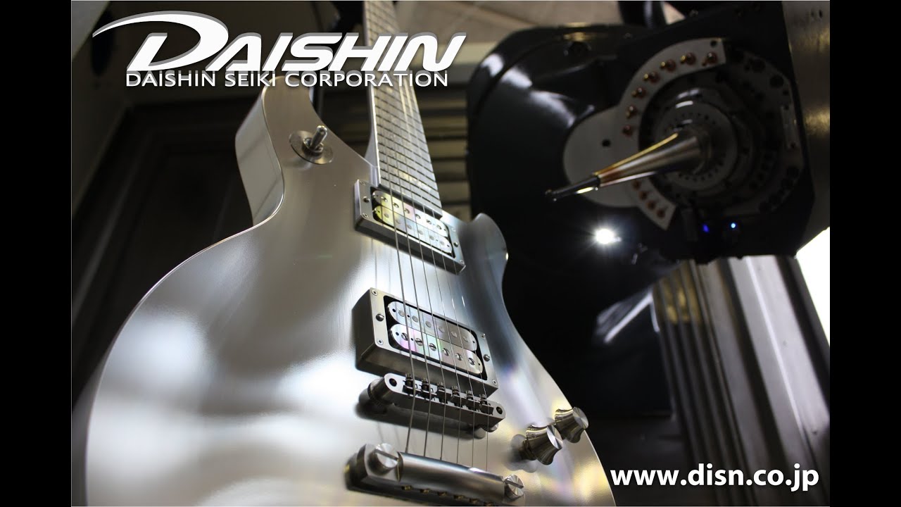 CNC The Machine Cutting Premium Guitar DAISHIN SEIKI