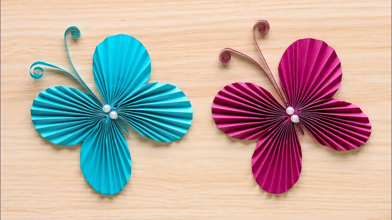 How To Make Paper Butterfly | DIY Paper Craft | Paper Butterfly