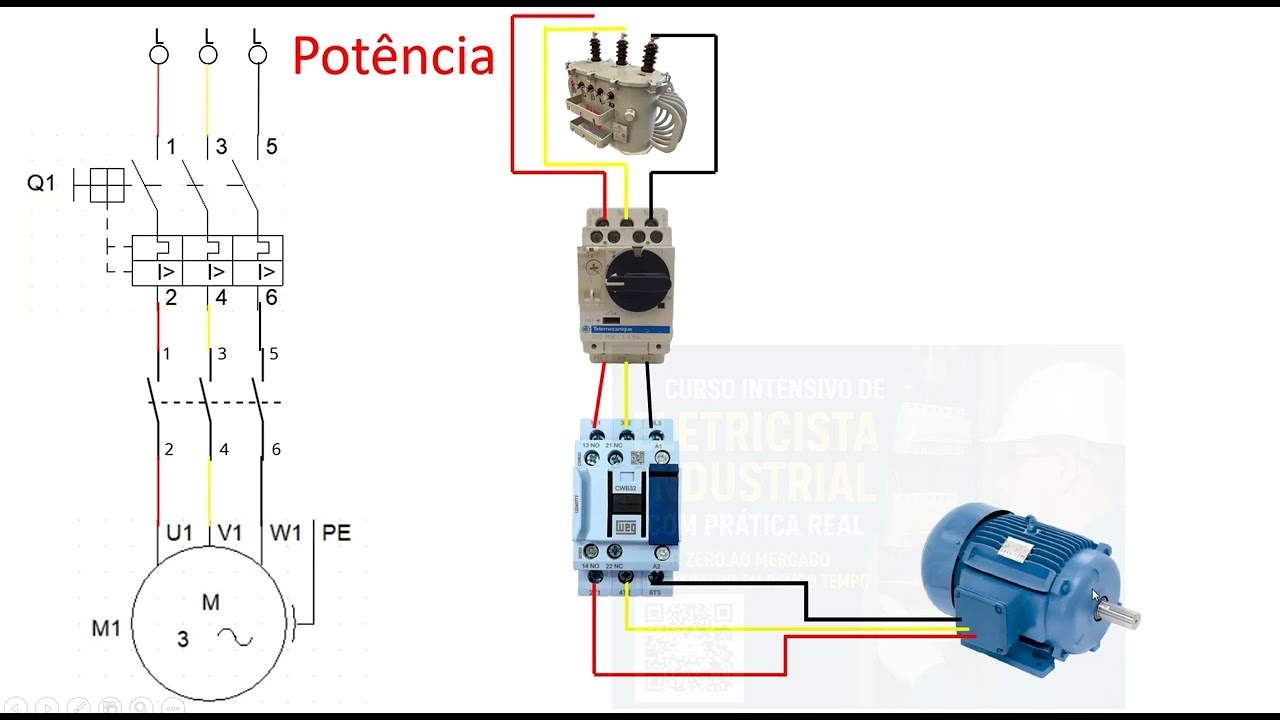 Partida Direta – Entenda Como Funciona e Como Montar Passo a Passo! ⚡