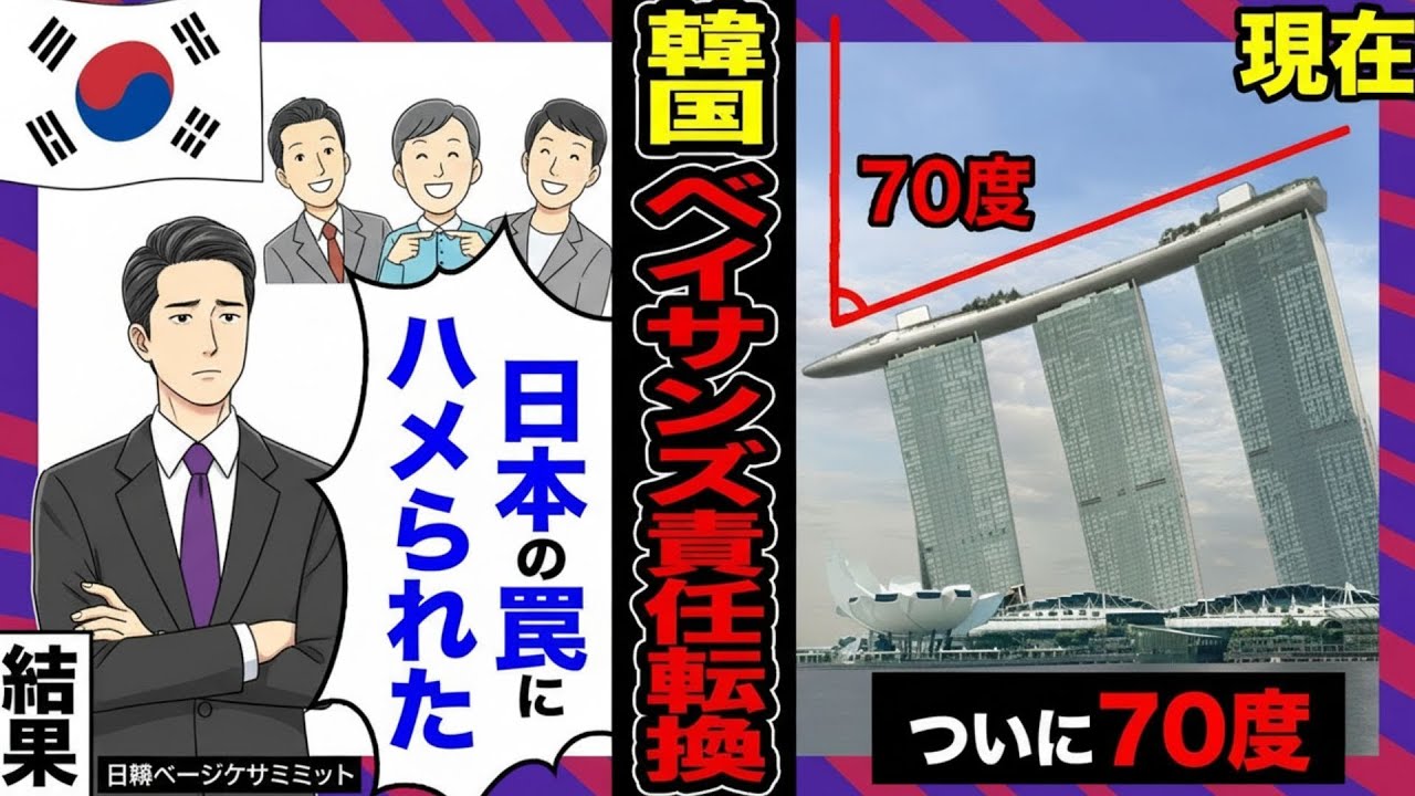 【実話】「日本はできないってw」韓国施工のマリーナベイサンズ→「日本の罠にかかりました」→ブチギレたシンガポールが日本に電話した理由が【スカッと】【漫画】【アニメ】【スカッとする話】【2ch】