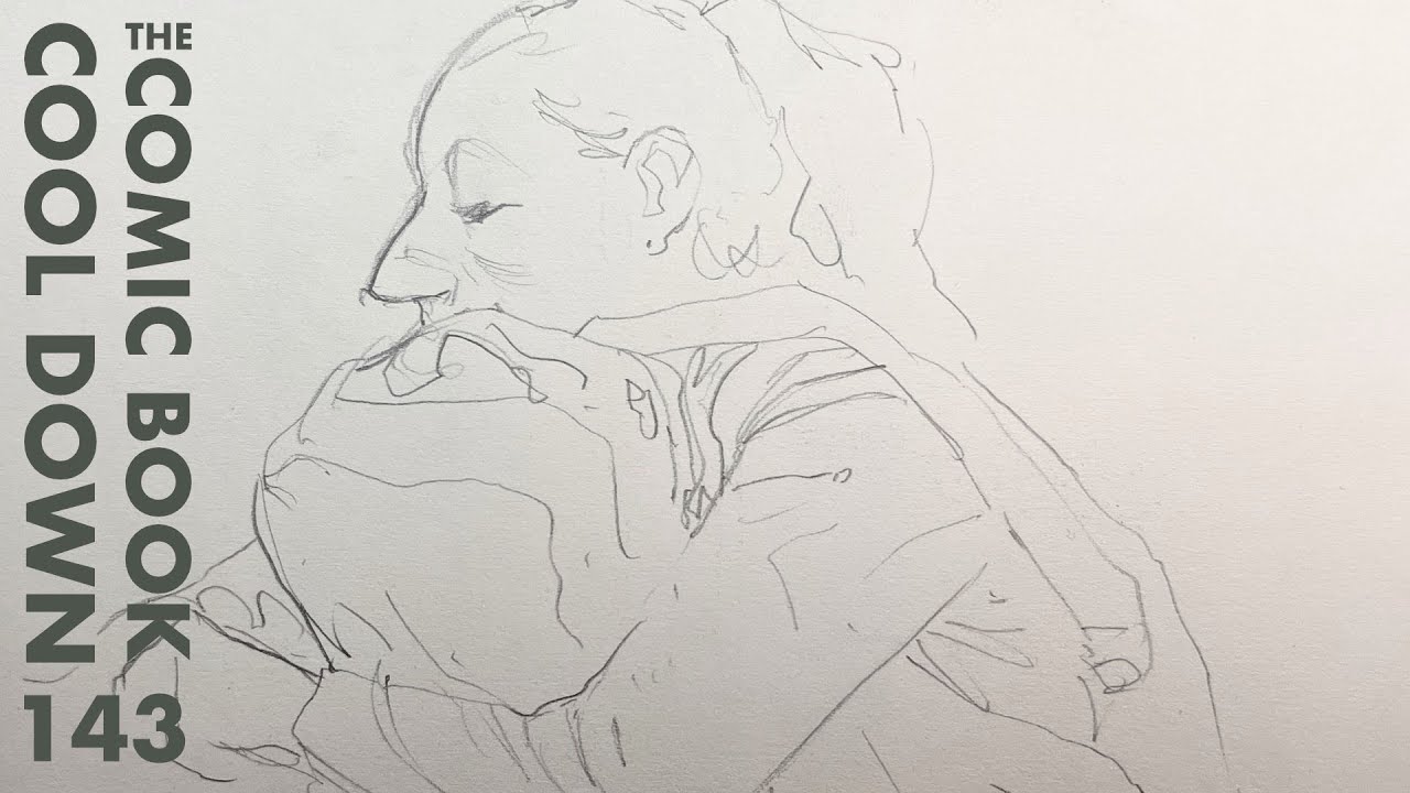 The Comic Book Cool Down - Lucca 2025 sketchbook