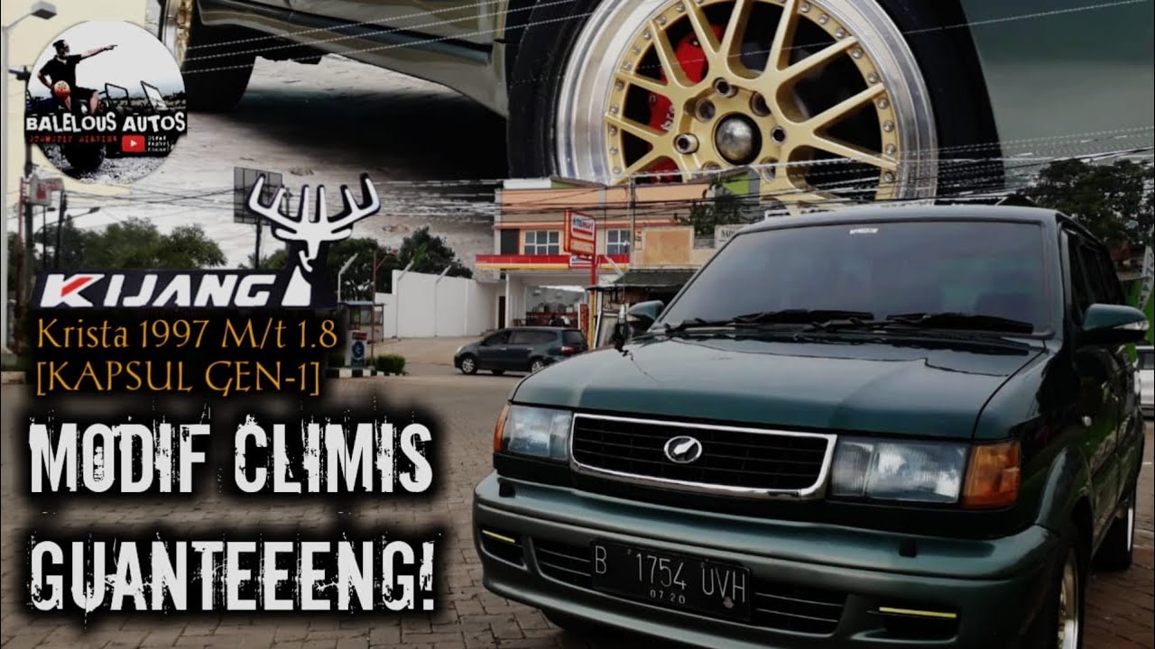 KIJANG KRISTA tahun 1997 M/t 1.8 - Car Review | Spesifikasi Harga Pajak #KijangKrista