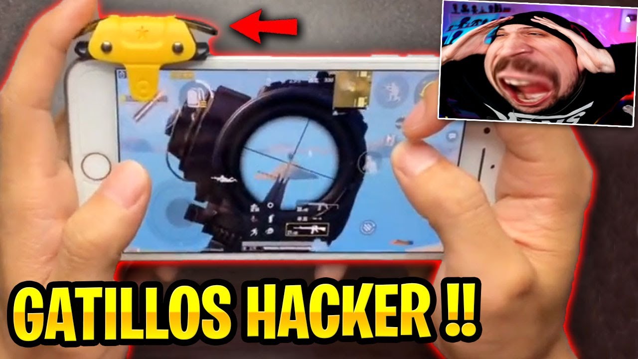 GATILLOS HACKER para PUBG MOBILE!! -  LOS MEJORES BOTONES L1 y R1 DE CELULAR!