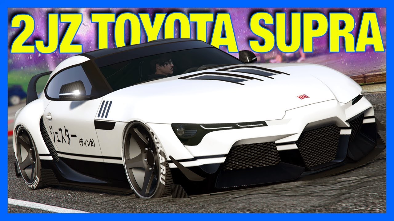 GTA 5 Online: тюнинг 2JZ Toyota Supra!! (тюнинг GTA Online)