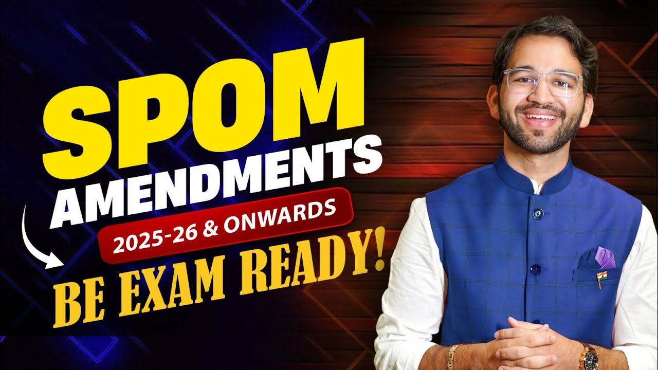 SPOM Set-A Amendments | Must watch | CA Final | ICAI | CA Shubham Singhal