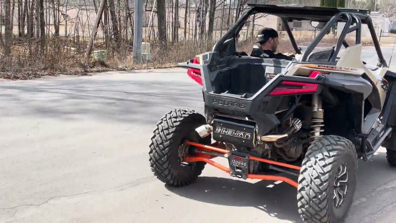 Polaris Turbo R Exhaust Sound Clip / Bikeman Performance
