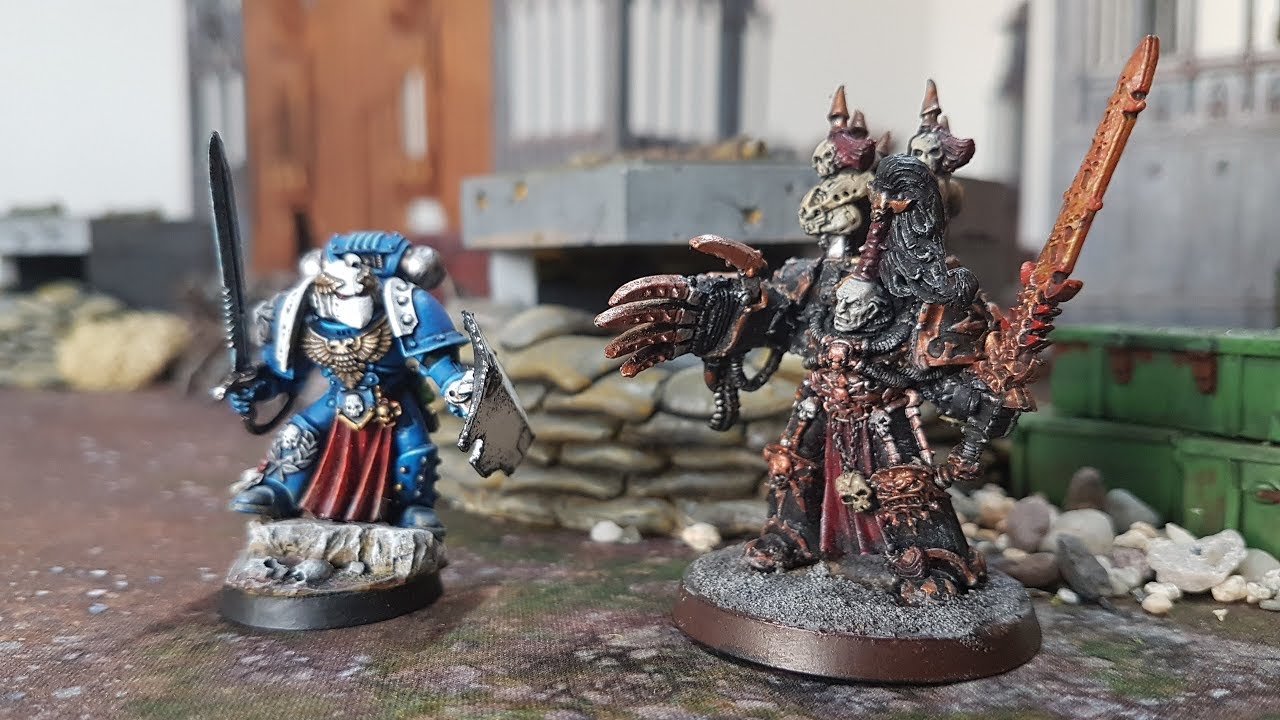 Space Marines vs Black Legion; 8th edition warhammer 40k batrep